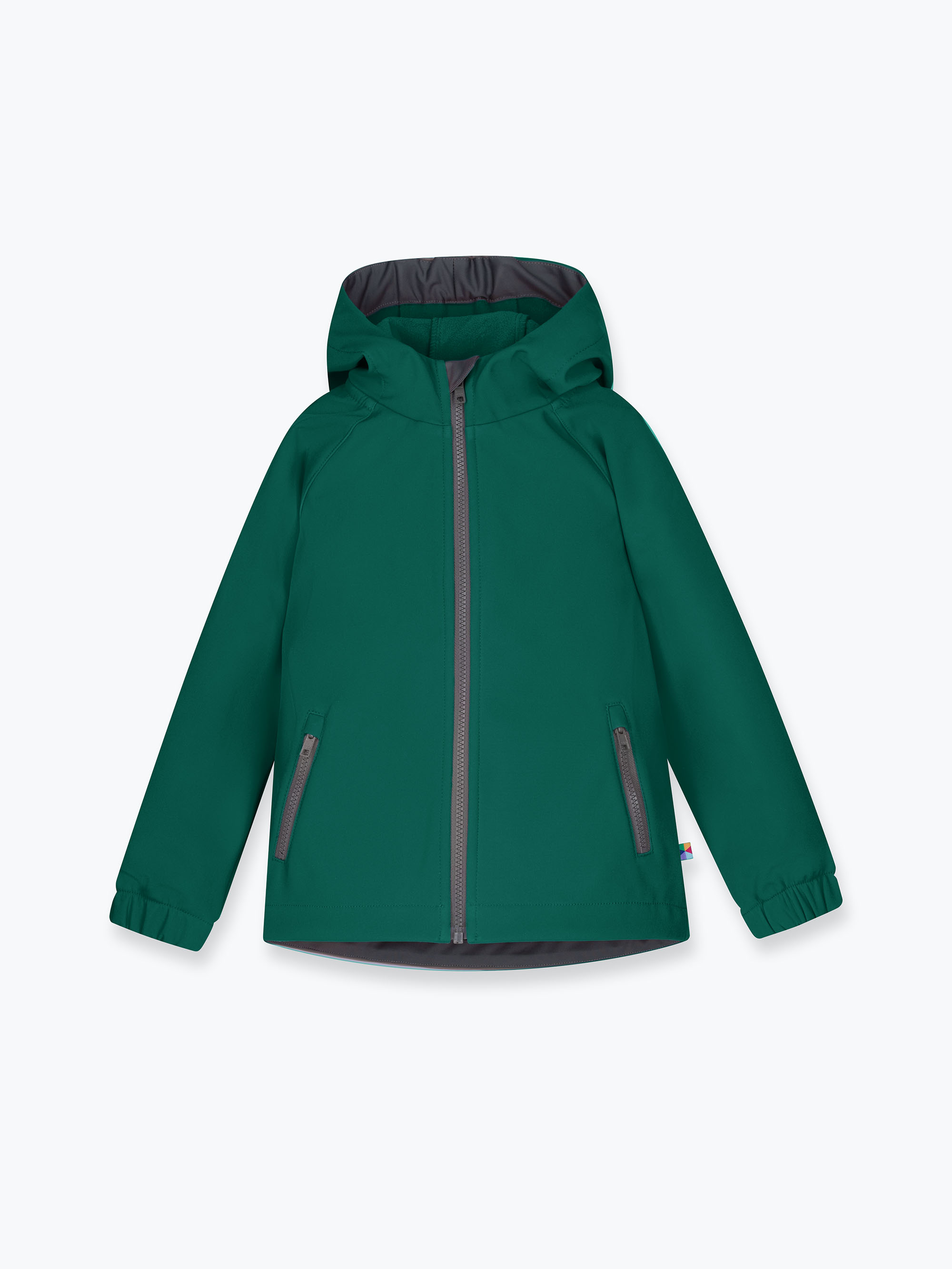 Butelkowozielona kurtka softshell niemowlęca | Sklep MyBasic